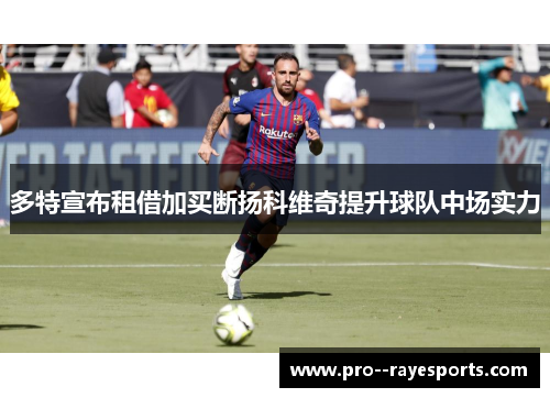 多特宣布租借加买断扬科维奇提升球队中场实力 多特宣布租借加买断扬科维奇提升球队中场实力